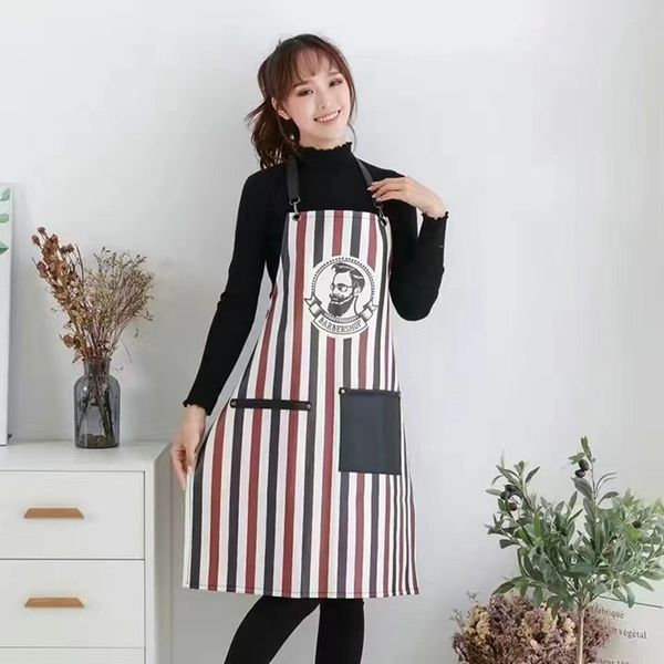 barber shop hairdressing work clothes, hair dyeing tools, striped vintage apron
barber shop hairdressing work clothes, hair dyeing tools, striped vintage apron