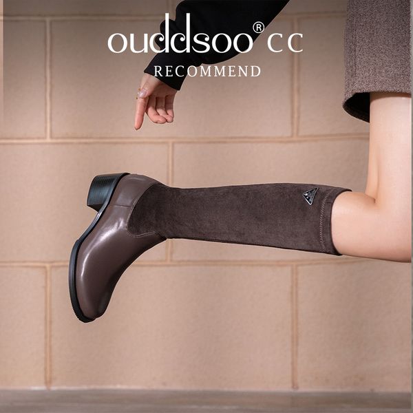 boots od's shoes 2023 autumn winter knee high casual leather squareheaded highheeled elastic boot side zipper bot 230818, Black
boots od's shoes 2023 autumn winter knee high casual leather squareheaded highheeled elastic boot side zipper bot 230818, Black