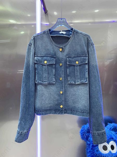 early fall women cardigan jackets womens coat washed premium blue short loose round neck double pocket denim designer jacket women top, Black;brown
early fall women cardigan jackets womens coat washed premium blue short loose round neck double pocket denim designer jacket women top, Black;brown