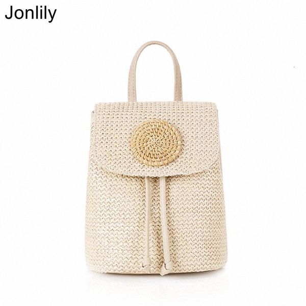 school bags jonlily women's grassmade female summer time fashion small backpack elegant city daypack teens purse kg611 230818