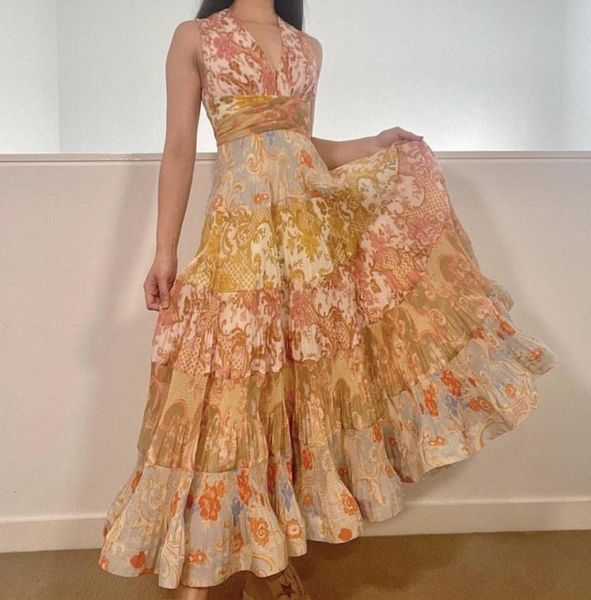 dress 2022 summer new cartoon bra skirt minority artistic sense oil painting printing women039s middle and long style8902043, Black 
dress 2022 summer new cartoon bra skirt minority artistic sense oil painting printing women039s middle and long style8902043, Black