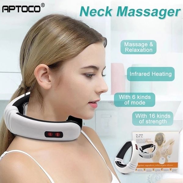 other massage items aptoco electric neck massager pulse back and neck massager far infrared heating pain relief tool health care relaxation
other massage items aptoco electric neck massager pulse back and neck massager far infrared heating pain relief tool health care relaxation