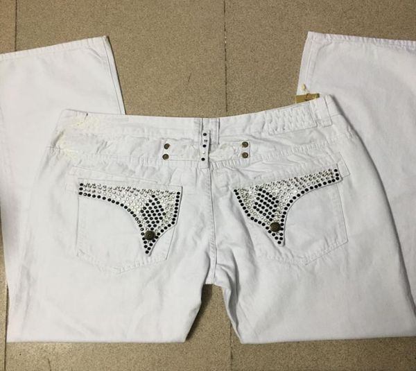 mens white jeans with black silver crystals studs on pockets cover soft denim pants men straight jean trousers wings clips zipper 3685184, Blue
mens white jeans with black silver crystals studs on pockets cover soft denim pants men straight jean trousers wings clips zipper 3685184, Blue
