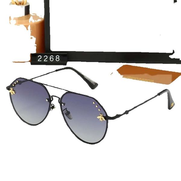 brand designer sunglasses little bee fashion new metal large frame sunglasses retro men and women high-end glasses uv400, White;black
brand designer sunglasses little bee fashion new metal large frame sunglasses retro men and women high-end glasses uv400, White;black