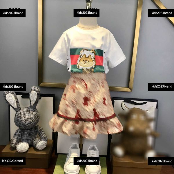 tracksuits designer kids set girl dress size 100-160 cm fashion round neck cat print t-shirt and lace skirt new arrival may10, White
tracksuits designer kids set girl dress size 100-160 cm fashion round neck cat print t-shirt and lace skirt new arrival may10, White