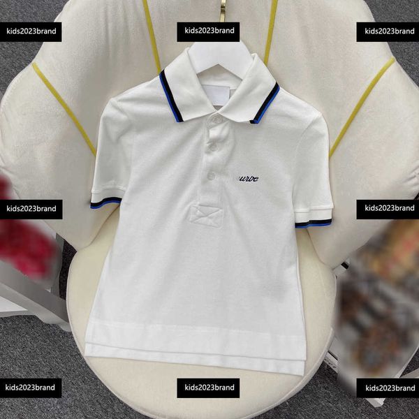kids designer clothes contrast lapel baby short sleeve child t shirt summer clothes embroidered letter tees size 100-150 cm mar25, Blue
kids designer clothes contrast lapel baby short sleeve child t shirt summer clothes embroidered letter tees size 100-150 cm mar25, Blue