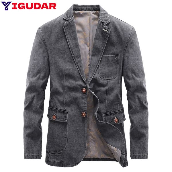 men's suits blazers spring slim fit jacket leisure mens brand denim men suit outerwear jean casual coat men clothing y2k 230818, White;black
men's suits blazers spring slim fit jacket leisure mens brand denim men suit outerwear jean casual coat men clothing y2k 230818, White;black