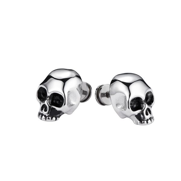 hip hop skull ear studs for men and women's network red trend earrings with color preservation and fashionable charm accessories, Golden;silver
hip hop skull ear studs for men and women's network red trend earrings with color preservation and fashionable charm accessories, Golden;silver