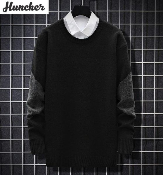 men039s sweaters huncher mens knitted sweater men 2021 autumn oversized patchwork knit pullover korean fashion harajuku black f5955785, White;black
men039s sweaters huncher mens knitted sweater men 2021 autumn oversized patchwork knit pullover korean fashion harajuku black f5955785, White;black
