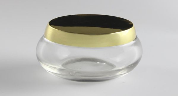 120g large capacity clear transparent empty glass jar round glass cream container with gold or silver uv coated cover4959298
120g large capacity clear transparent empty glass jar round glass cream container with gold or silver uv coated cover4959298