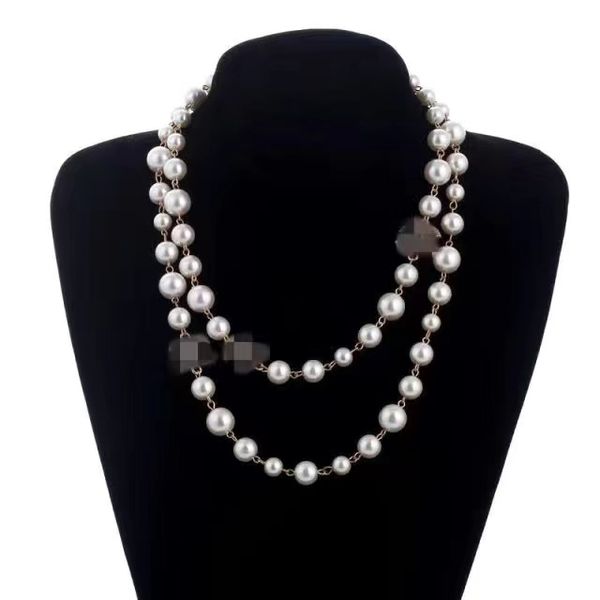 Designer jewelry New Pearl designer necklace Long Extended Foreign Trade Popular Online Popular High Edition Fragrant Wind Series
Designer jewelry New Pearl designer necklace Long Extended Foreign Trade Popular Online Popular High Edition Fragrant Wind Series