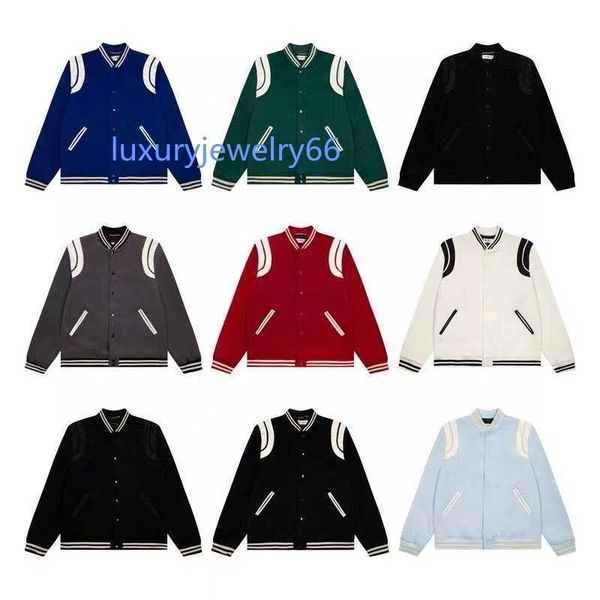 autumn jacket designer thin coat uniform stitching hooded jacket high street couple men's street hip-hop classic retro baseball pure co, Black;brown
autumn jacket designer thin coat uniform stitching hooded jacket high street couple men's street hip-hop classic retro baseball pure co, Black;brown