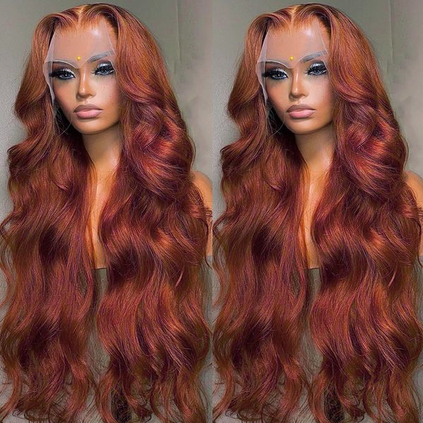 reddish brown body wave lace front human hair wigs 220%density body wave dark brown wig 34inch 13x6 lace frontal wig for women, Black;brown
reddish brown body wave lace front human hair wigs 220%density body wave dark brown wig 34inch 13x6 lace frontal wig for women, Black;brown