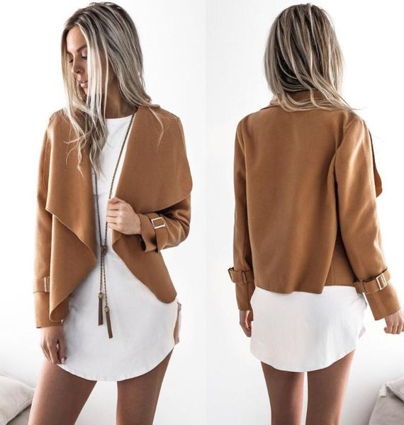 women039s jackets womens jacket crop women turndown collar open stitch coat loose streetwear cotton fashion long sleeve spring3357611, Black;brown
women039s jackets womens jacket crop women turndown collar open stitch coat loose streetwear cotton fashion long sleeve spring3357611, Black;brown