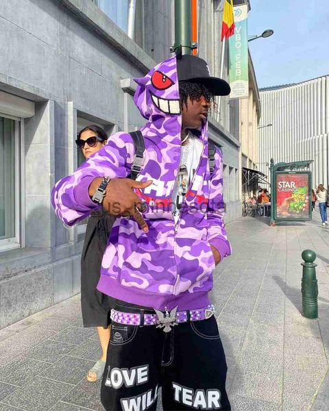 men's hoodies sweatshirts new y2k zipper hooded american hiphop camouflage letter pattern hooded sweatshirt harajuku street punk rock s, Black
men's hoodies sweatshirts new y2k zipper hooded american hiphop camouflage letter pattern hooded sweatshirt harajuku street punk rock s, Black