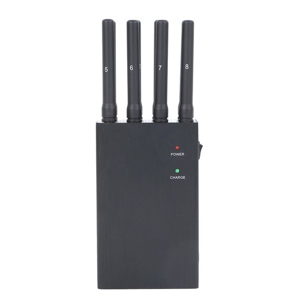 portable 8 antennas surveillance tools 2g 3g 4g cellphone gps wifi signal jamm er, Silver
portable 8 antennas surveillance tools 2g 3g 4g cellphone gps wifi signal jamm er, Silver