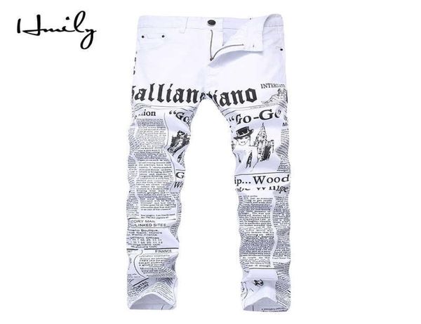 hmily high street fashion mens jeans night club white color personal designer printed jeans men punk pants skinny hip hop jeans x06286397, Blue
hmily high street fashion mens jeans night club white color personal designer printed jeans men punk pants skinny hip hop jeans x06286397, Blue