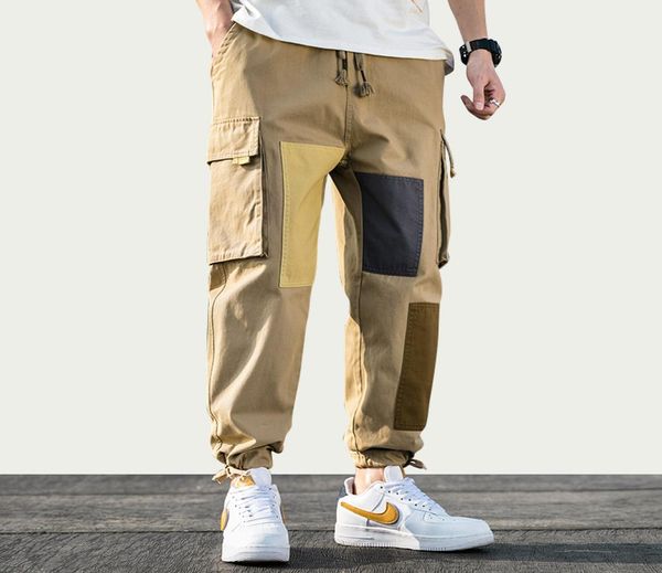 iidossan cotton patchwork cargo pants men 2020 streetwear joggers mens pants hip hop trousers multipockets plaid overalls new3645014, Black
iidossan cotton patchwork cargo pants men 2020 streetwear joggers mens pants hip hop trousers multipockets plaid overalls new3645014, Black