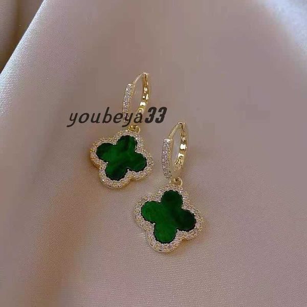 four-leaf clover earrings for women senior classic small fragrant wind earrings new clover earrings 18k gold light luxury flash mens earring, Golden;silver
four-leaf clover earrings for women senior classic small fragrant wind earrings new clover earrings 18k gold light luxury flash mens earring, Golden;silver