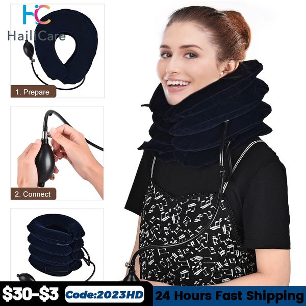 other massage items 3 layer air cervical inflatable collar neck massager traction vertebra therapy soft brace pain relief pillow health care
other massage items 3 layer air cervical inflatable collar neck massager traction vertebra therapy soft brace pain relief pillow health care