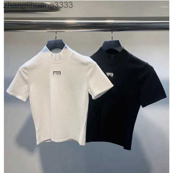 women's designer t shirts slim-fit knited tshirts for women summer print letter pullover short sleeve t-shirt female crop graphic tees, White
women's designer t shirts slim-fit knited tshirts for women summer print letter pullover short sleeve t-shirt female crop graphic tees, White