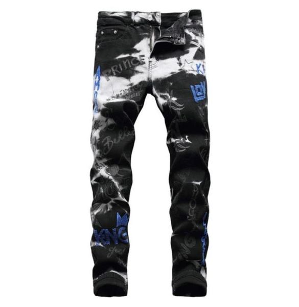 men039s jeans letters embroidery black stretch denim embroidered pencil pants trousersmen039s4393758, Blue
men039s jeans letters embroidery black stretch denim embroidered pencil pants trousersmen039s4393758, Blue