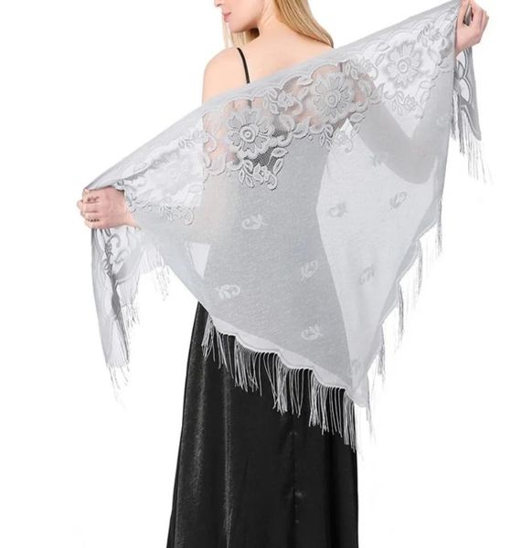 triangle lace veil shawl stage wear women039s head covering chapel veils fashion wedding bridal fringed shawl belly hip scarf b5837206, Black;red
triangle lace veil shawl stage wear women039s head covering chapel veils fashion wedding bridal fringed shawl belly hip scarf b5837206, Black;red