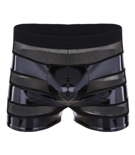 men lingerie bikini wetlook faux leather mesh patchwork stripe low waist boxer shorts briefs underwear latex panties m2xl wo8379472, Black;pink
men lingerie bikini wetlook faux leather mesh patchwork stripe low waist boxer shorts briefs underwear latex panties m2xl wo8379472, Black;pink