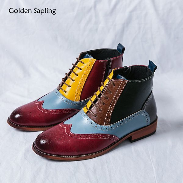 boots golden sapling men's fashion platform shoes classics chelsea retro patchwork leather casual business footwear 230818, Black
boots golden sapling men's fashion platform shoes classics chelsea retro patchwork leather casual business footwear 230818, Black