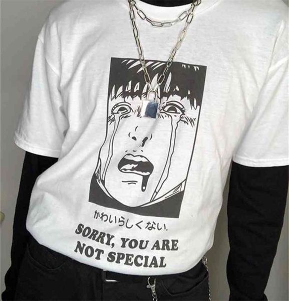 sorry you are not special anime tshirt 90s harajuku style oversized tee street manga shirt 2105125147991, White
sorry you are not special anime tshirt 90s harajuku style oversized tee street manga shirt 2105125147991, White
