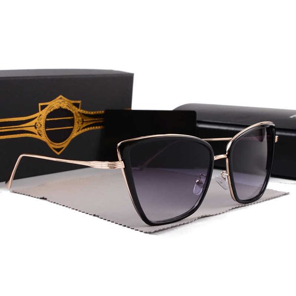 vintage sunglasses cat eye women's sun glasses fashion designer shades luxury golden frame sunglasses uv gradient sunbird dita, White;black
vintage sunglasses cat eye women's sun glasses fashion designer shades luxury golden frame sunglasses uv gradient sunbird dita, White;black