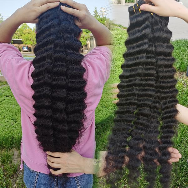 1/3/4 PCS Brazilian Remy Hair Extensions 30 38 40 Inch Long Loose Deep WaveHuman Hair Bundles Natural Loose Deep Hair Bundles, Natural color
1/3/4 PCS Brazilian Remy Hair Extensions 30 38 40 Inch Long Loose Deep WaveHuman Hair Bundles Natural Loose Deep Hair Bundles, Natural color