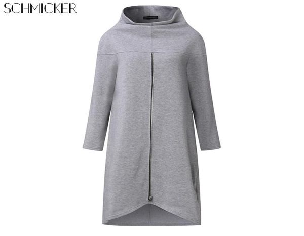 schmicker tunic long sweatshirt women turtleneck longsleeve zipper up loose pullovers irregualr sweat shirt robe plus size4005388, Black
schmicker tunic long sweatshirt women turtleneck longsleeve zipper up loose pullovers irregualr sweat shirt robe plus size4005388, Black