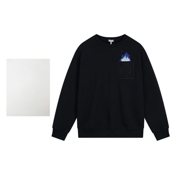 2023 autumn/winter new pure cotton letter printing sweatshirt fashion trend round neck plate style w08-14, Black;brown
2023 autumn/winter new pure cotton letter printing sweatshirt fashion trend round neck plate style w08-14, Black;brown