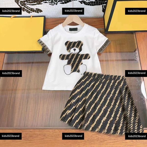 kids clothes brand versatile sets baby products 2pcs letter printed t-shirt and classic striped pleated skirt new arrival size 100-160 cm ma, White
kids clothes brand versatile sets baby products 2pcs letter printed t-shirt and classic striped pleated skirt new arrival size 100-160 cm ma, White