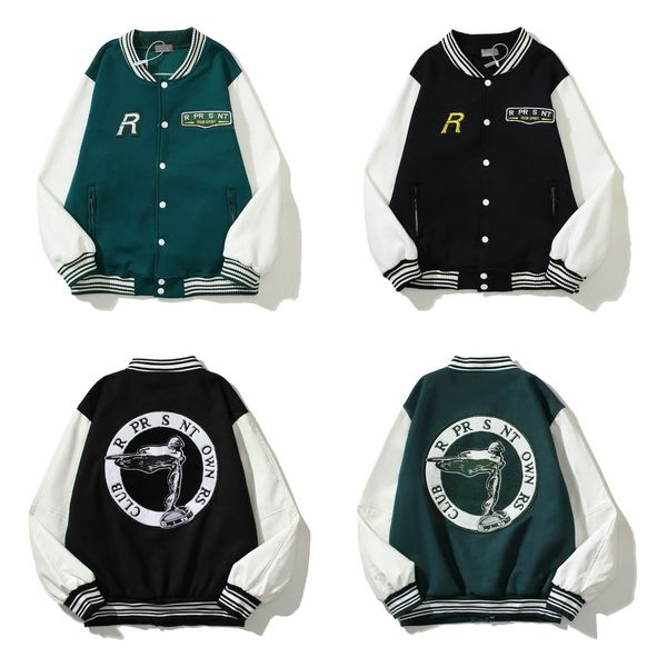 designer mens varsity jacket men women hip hop baseball jacket letter patchwork embroidery streetwear coat, Black;brown
designer mens varsity jacket men women hip hop baseball jacket letter patchwork embroidery streetwear coat, Black;brown