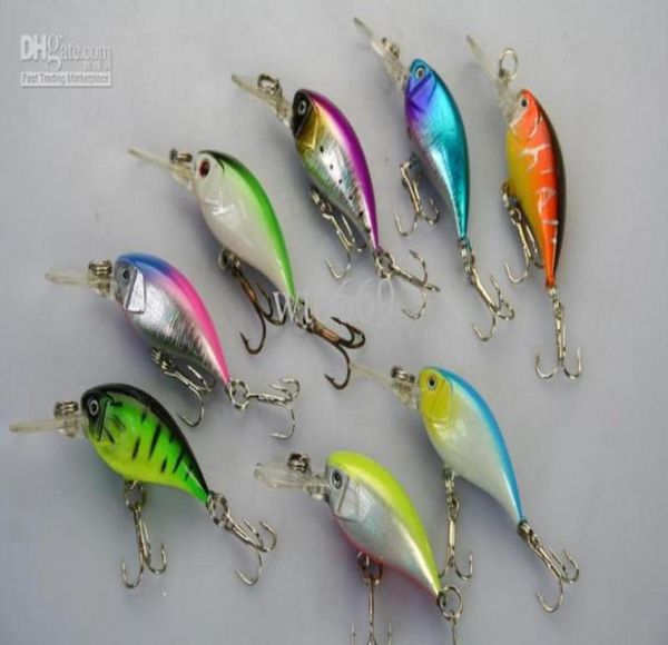 lot 30 fishing lures crankbait crank hooks bass 46g55cm050168469205327