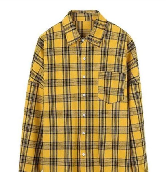 men designer fashion plaid loose shirts new style casual long sleeved shirts fashion blouse street shirts7959217, White;black
men designer fashion plaid loose shirts new style casual long sleeved shirts fashion blouse street shirts7959217, White;black