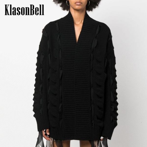 womens knits tees 811 klasonbell personality chic twist knitted patchwork ribbon open stitch loose wool cardigan women 230818, White
womens knits tees 811 klasonbell personality chic twist knitted patchwork ribbon open stitch loose wool cardigan women 230818, White