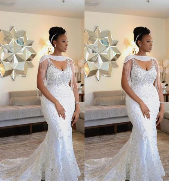 new african wedding dresses bridals gowns mermaid wedding dresses vintage v neck spaghetti straps lace crystal beads with wrap wed4417013, White
new african wedding dresses bridals gowns mermaid wedding dresses vintage v neck spaghetti straps lace crystal beads with wrap wed4417013, White