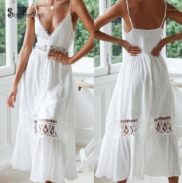 summer white a line cotton crochet bohemian dress lace patchwork sleeveless deep v neck maxi long dress sarong robe plage19226197, Black;gray
summer white a line cotton crochet bohemian dress lace patchwork sleeveless deep v neck maxi long dress sarong robe plage19226197, Black;gray