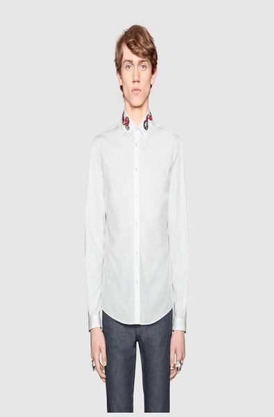 new fashion spring autumn embroidery collar coral snake mens shirts long sleeve slim fit casual cool business social shirt for mal6369955, White;black
new fashion spring autumn embroidery collar coral snake mens shirts long sleeve slim fit casual cool business social shirt for mal6369955, White;black
