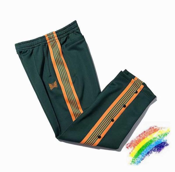 green awge needles pants men women casual pants side buckle needles sweatpants outdoor streetwear x09091544401, Black
green awge needles pants men women casual pants side buckle needles sweatpants outdoor streetwear x09091544401, Black