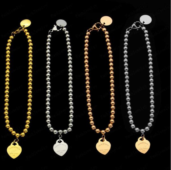 luxury beaded bracelets designer chain women necklace classic heart set 18k gold girl valentine's love gift stainless steel jewelry, Black
luxury beaded bracelets designer chain women necklace classic heart set 18k gold girl valentine's love gift stainless steel jewelry, Black