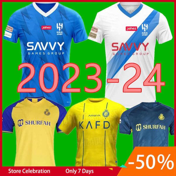 neymar jr 2023 2024 al hilal saudi men kids kit jersey 23 24 al nassr fc soccer jerseys ronaldo 2023 2024 home yellow away cr7 football shii, White;black
neymar jr 2023 2024 al hilal saudi men kids kit jersey 23 24 al nassr fc soccer jerseys ronaldo 2023 2024 home yellow away cr7 football shii, White;black