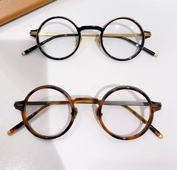retro round eyeglasses titanium tortoise frames mens optical glasses frame transparent lens eyewear with case, Black
retro round eyeglasses titanium tortoise frames mens optical glasses frame transparent lens eyewear with case, Black
