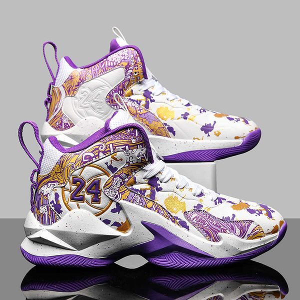 new mens high basketball shoes youth comfortable sports trainers purple blue white casual sneakers
new mens high basketball shoes youth comfortable sports trainers purple blue white casual sneakers