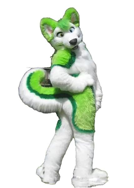 professional parade green husky fursuit mascot costume cartoon festival outfit dress fursuit hallowen party, Red;yellow
professional parade green husky fursuit mascot costume cartoon festival outfit dress fursuit hallowen party, Red;yellow