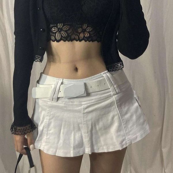 half skirt womens clothing summer slimming pure color low waist babe lined cowboy short, Black
half skirt womens clothing summer slimming pure color low waist babe lined cowboy short, Black