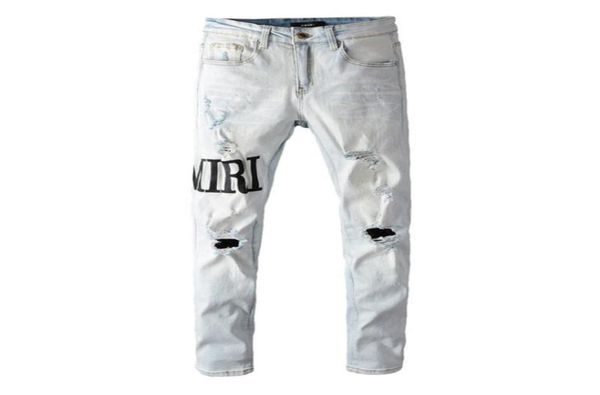 2021 mens designer jeans distressed ripped biker slim fit motorcycle denim for men s fashion jean mans pants pour homm3405450, Blue
2021 mens designer jeans distressed ripped biker slim fit motorcycle denim for men s fashion jean mans pants pour homm3405450, Blue